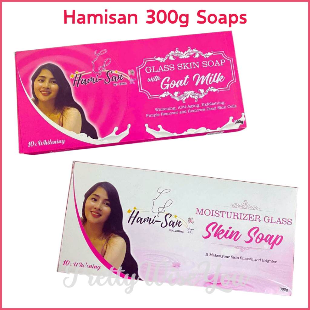 Hami-San Moisturizer Glass Skin Soap 300grams Hamisan Jolina Hami San ...