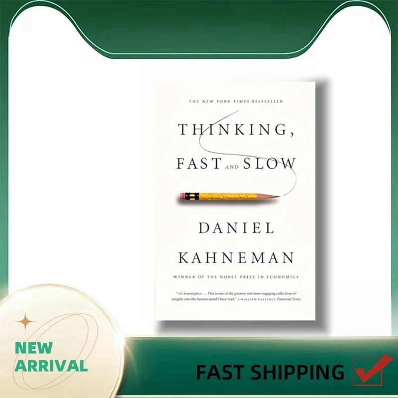 Daniel Kahneman's Thinking Fast and Slow english book.It will change ...