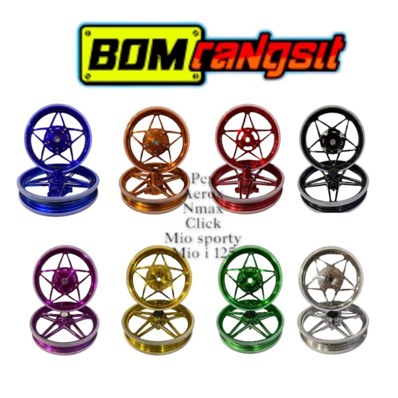 Bom X Rangsit Mags CNC Aerox, Click, Mio Sporty, Mio i 125, PCX, and ...