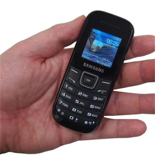 E1200 Cellphone Single Sim Mobile Phone Keypad Phone WITH CHARGER CORD ...