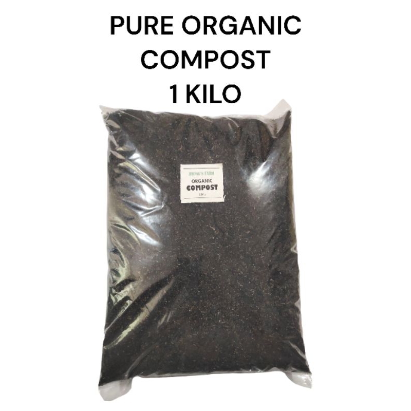 PURE ORGANIC COMPOST SOIL CONDITIONER | Shopee Philippines