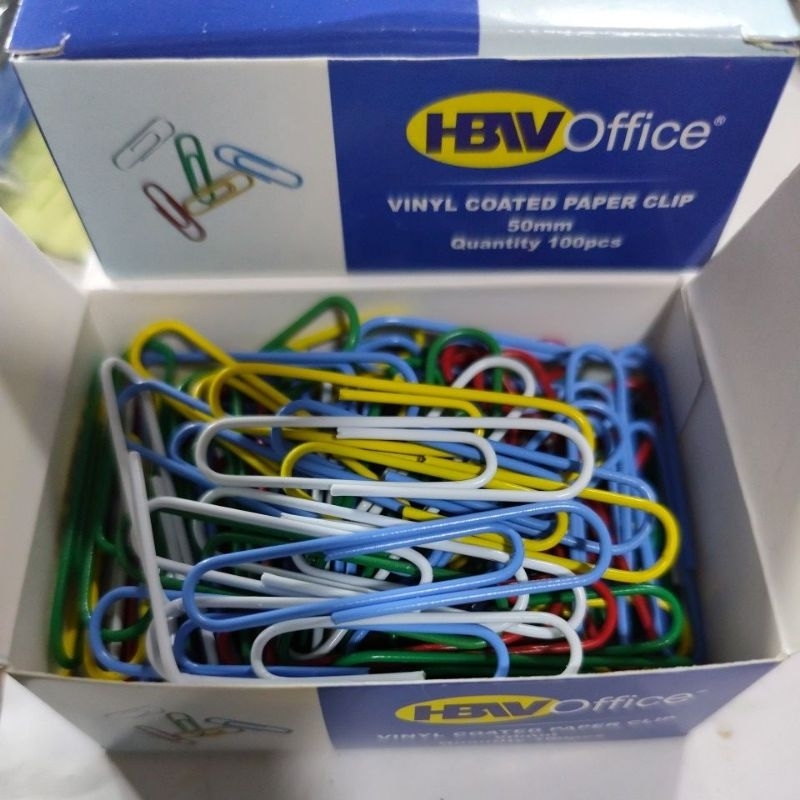 ARELENE Super Large Paper Clips Vinyl Coated, 60 Pack 4 Inch Assorted Color Jumbo Paper Clip - View #4