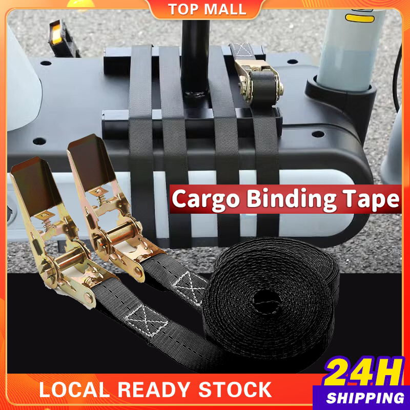 Cargo Strap For Motocycle Truck Pick Up TieDown Ratchet Strap Heavy