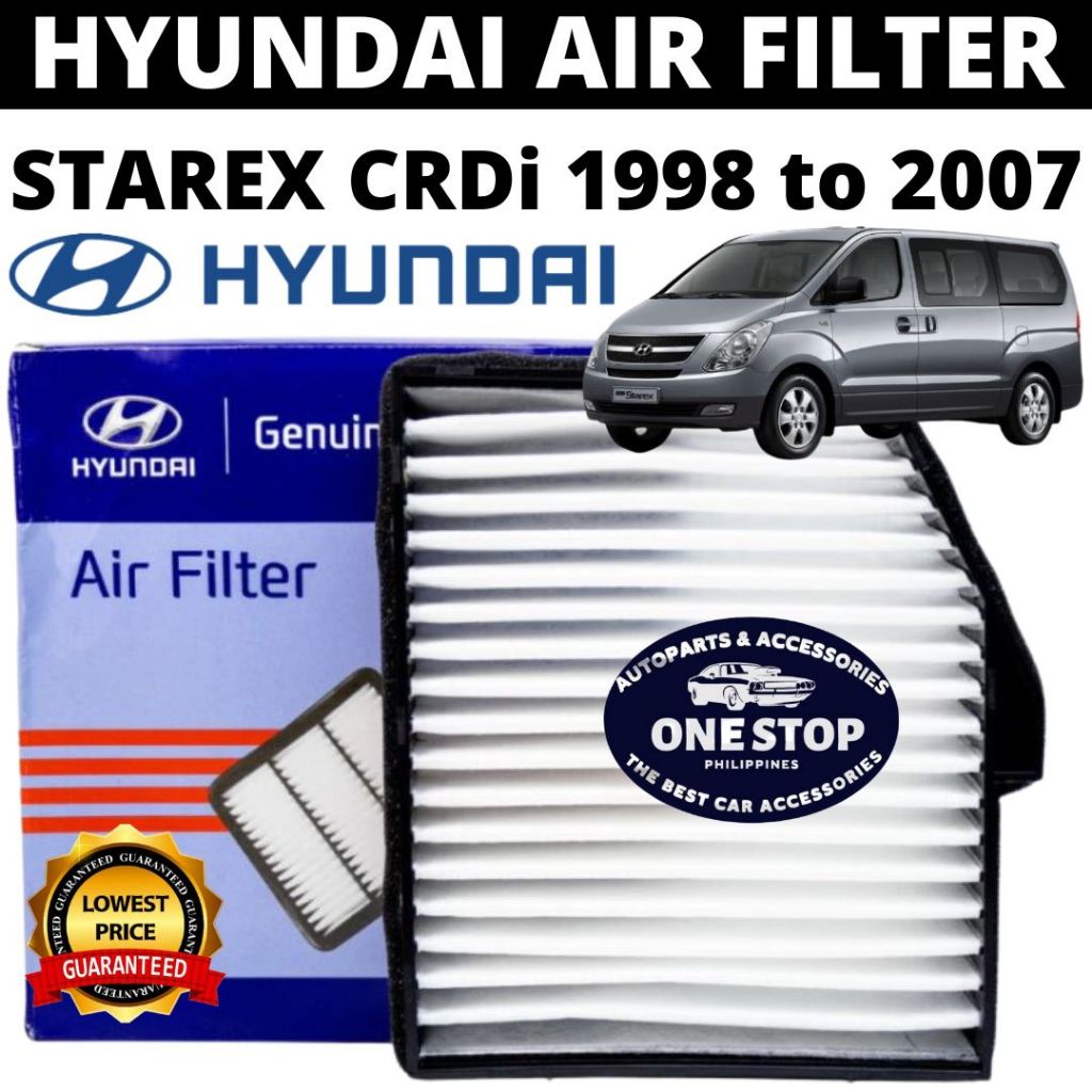 HYUNDAI AIR FILTER FOR HYUNDAI STAREX CRDi (Diesel) / SVX / GRX 1998 to ...