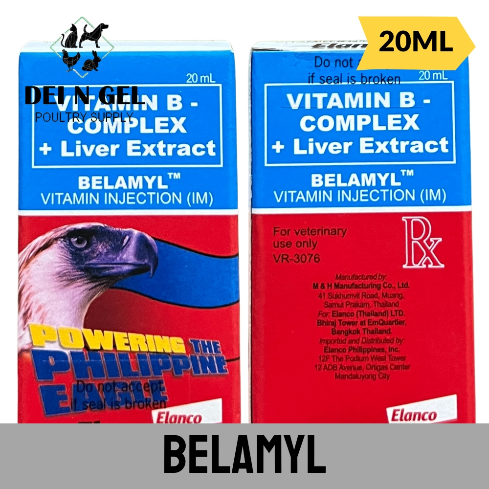 BELAMYL VITAMIN B COMPLEX WITH LIVER EXTRACT FOR ANIMALS (20ML ...