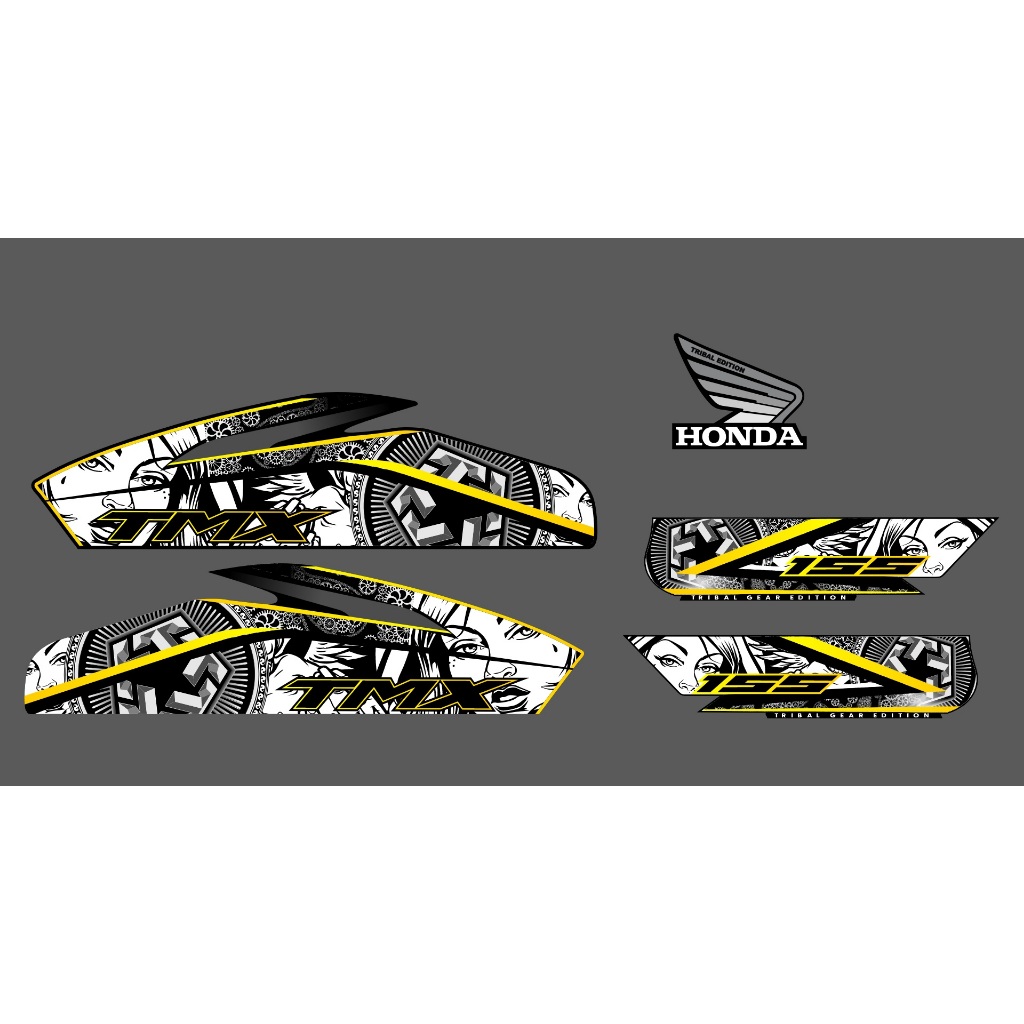 Honda Tmx 155/125 Tribal Design (stock design) | Shopee Philippines