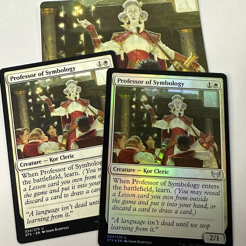 PROFESSOR OF SYMBOLOGY | STX STRIXHAVEN | KOR CLERIC | WHITE | MTG ...