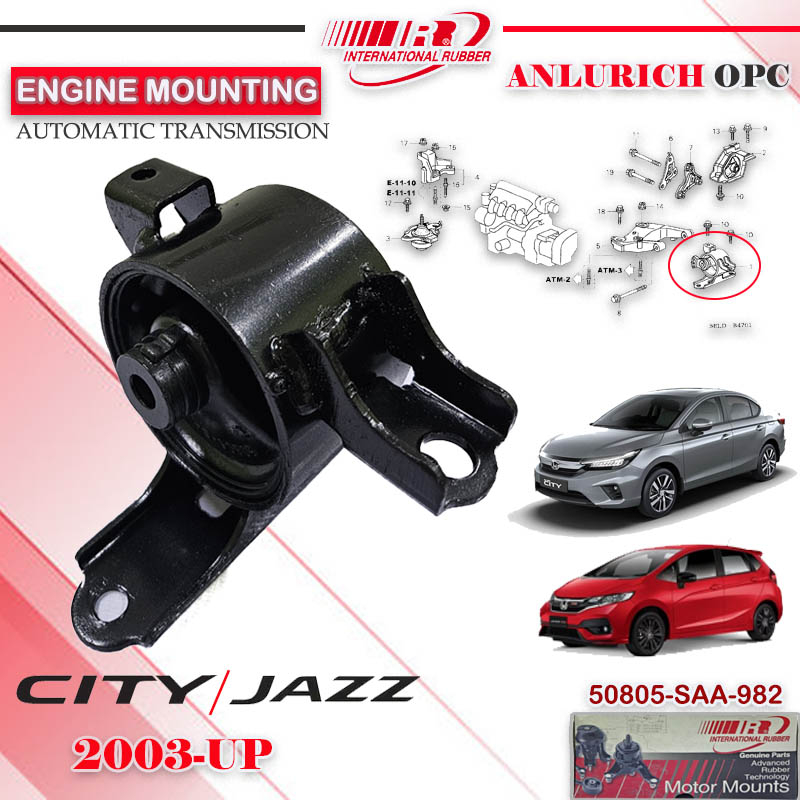 ENGINE SUPPORT RIGHT HONDA CITY/JAZZ CVT 2003-UP A/T International ...