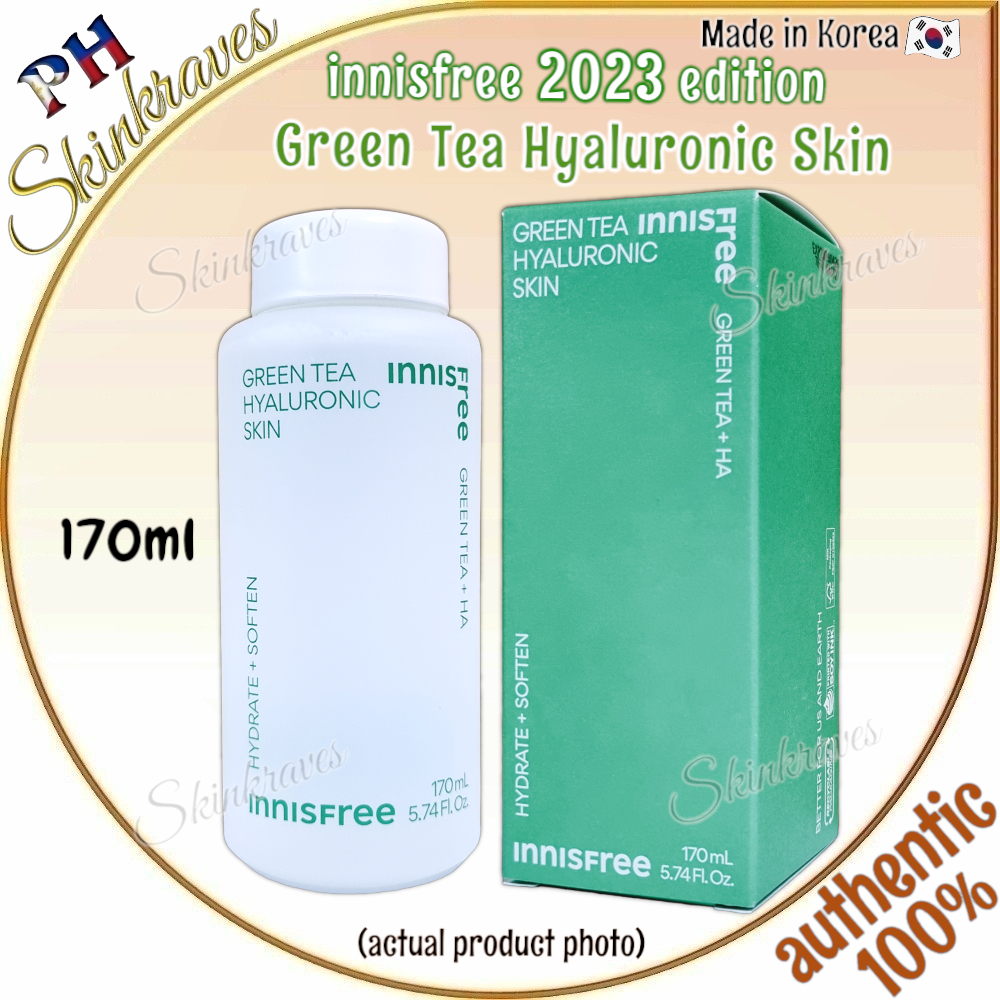 Innisfree Green Tea Hyaluronic Skin 2023 Series Shopee Philippines 9231