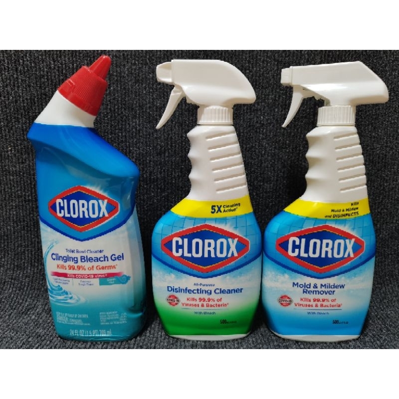 Clorox Disinfecting Cleaner / Mold & Mildew / Toilet Bowl Cleaner