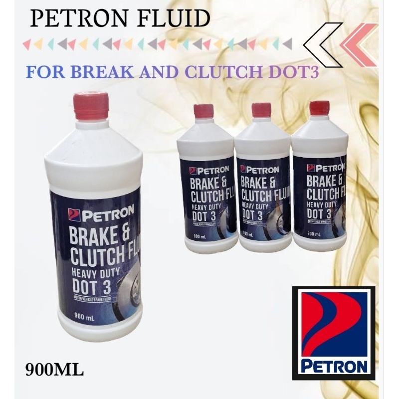 PETRON BREAK AND CLUTCH FLUID DOT3 HEAVY DUTY 900ML Shopee Philippines