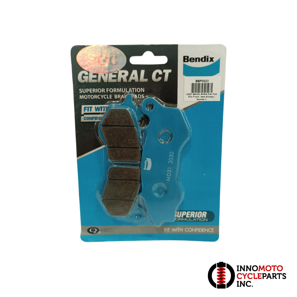 Bendix Brake Disc Pad for PCX, NS200, CLICK160, XMAX, ADV BREMBO ...