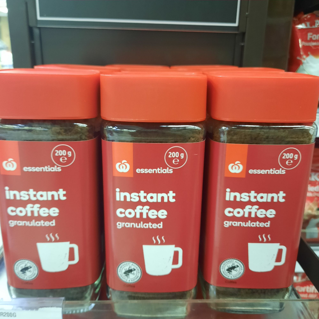 Woolworths Essential Instant Coffee 200g Shopee Philippines
