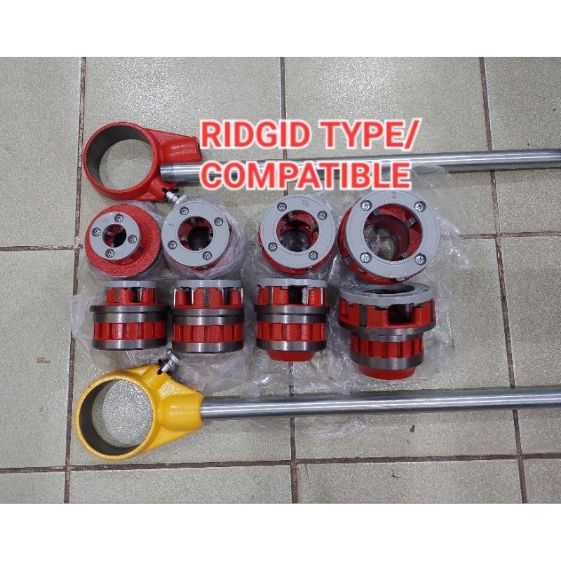 RIDGID TYPE PIPE THREADER HEAD w/ DIEs (12R) Shopee Philippines
