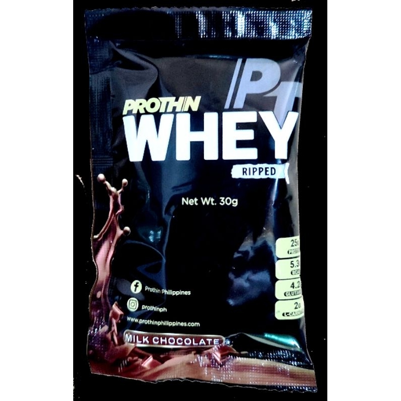 PROTHIN WHEY RIPPED PER SACHET | Shopee Philippines