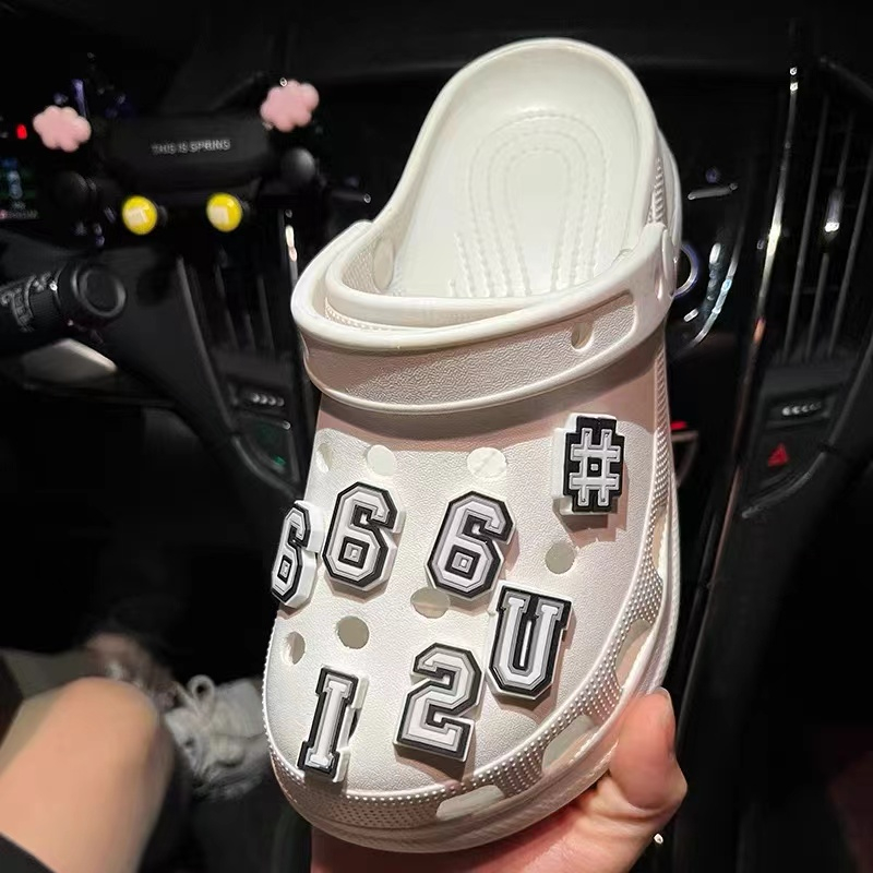 Customize Your Crocs with Jibbitz Letter Charms Shoe / Shoes