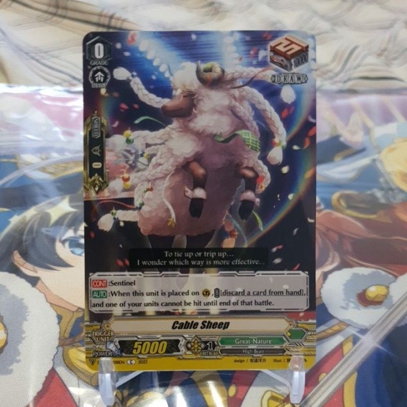 CABLE SHEEP C D-PV01 CARDFIGHT VANGUARD ENGLISH | Shopee Philippines