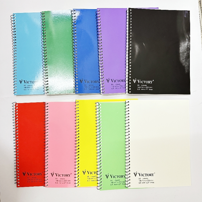 VICTORY SPIRAL NOTEBOOK | Shopee Philippines