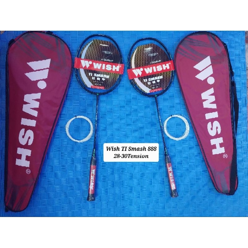 Wish TI Smash 888 Badminton racket sold by piece | Shopee Philippines
