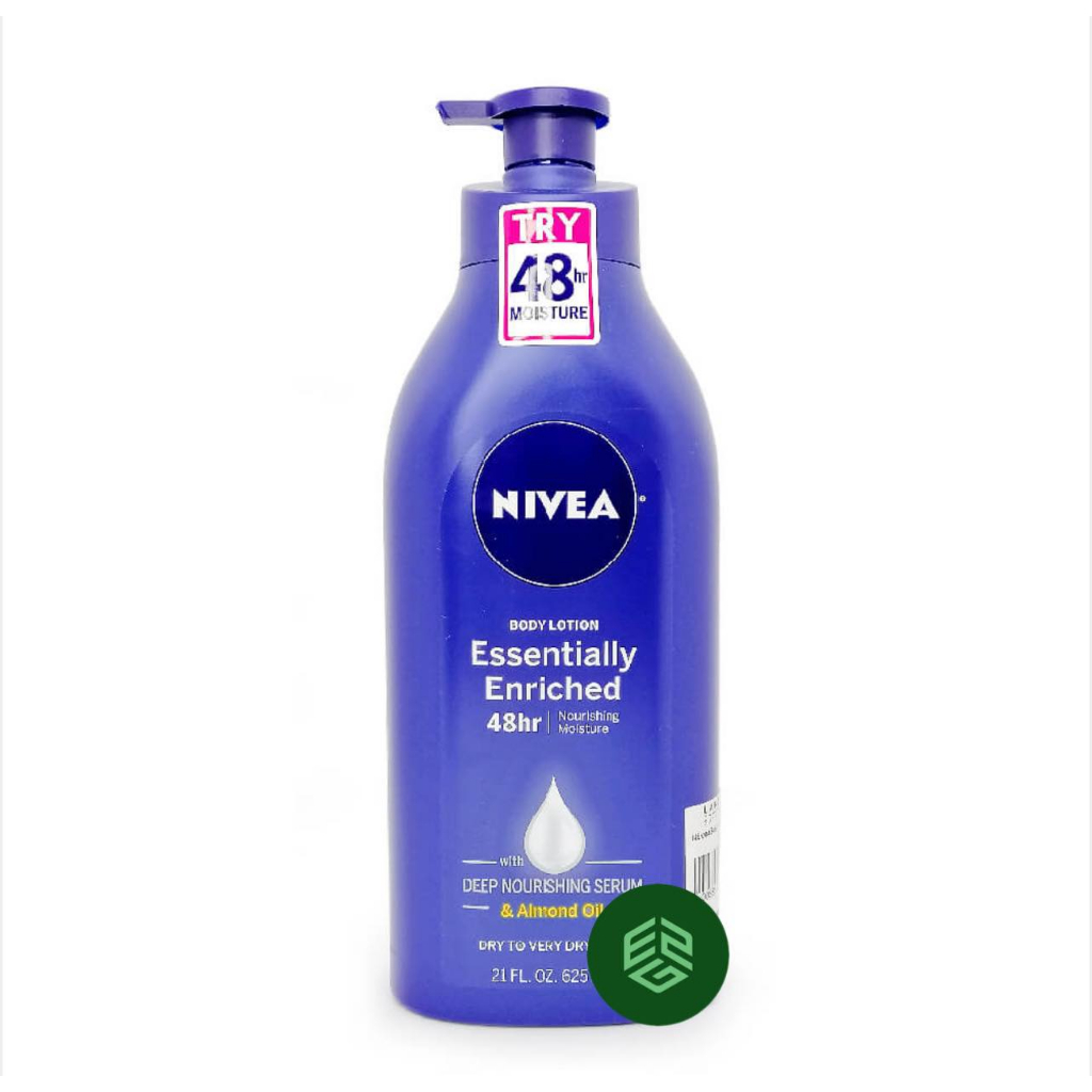 Nivea Essentially Enriched Body Lotion 625ml Shopee Philippines