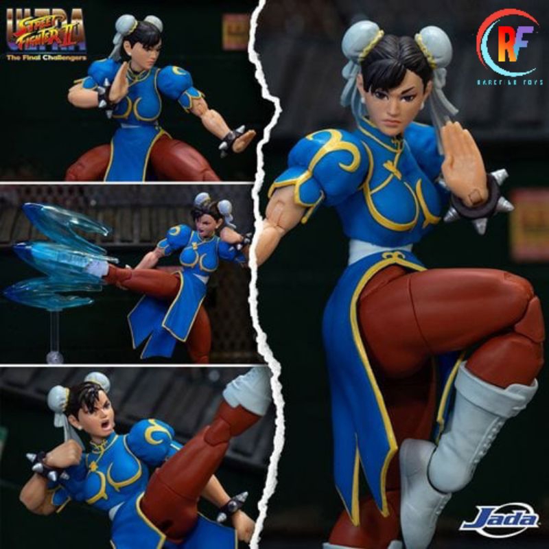 [in Stock] Jada Toys Street Fighter Ii Chun-li 6