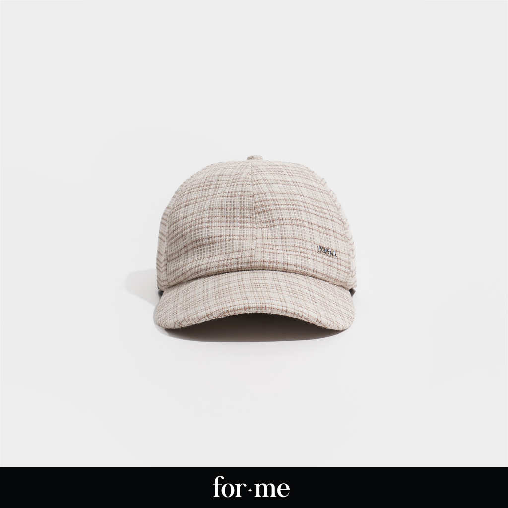 ForMe Textured Baseball Cap for Women (Beige) | Shopee Philippines