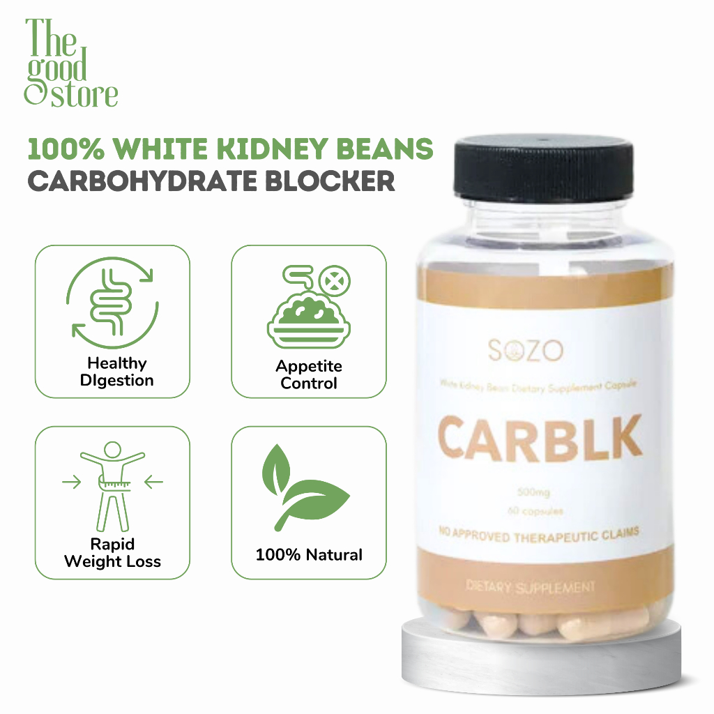 CARBLOCK (Weightloss Supplement) Sozo Natural, Carbohydrate Blocker