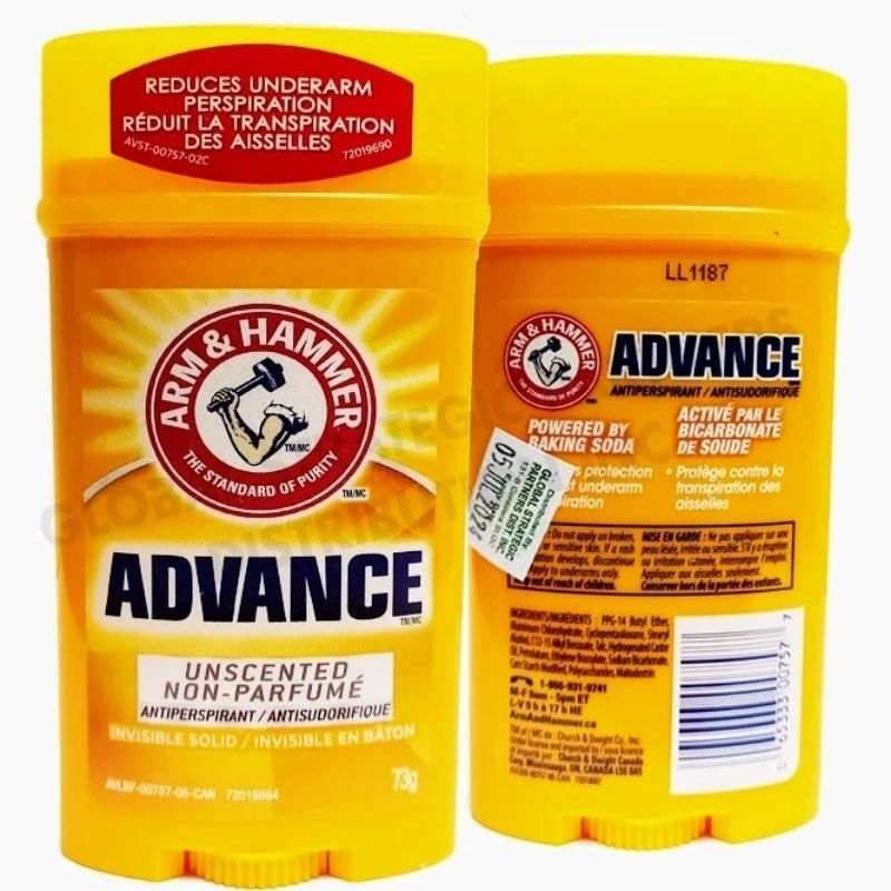 ♥️ ARM & HAMMER Advance Antiperspirant Deodorant 73g (4 variants