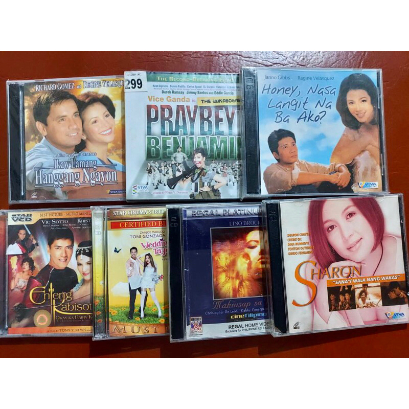 Assorted Pinoy Tagalog VCD Movies Shopee Philippines