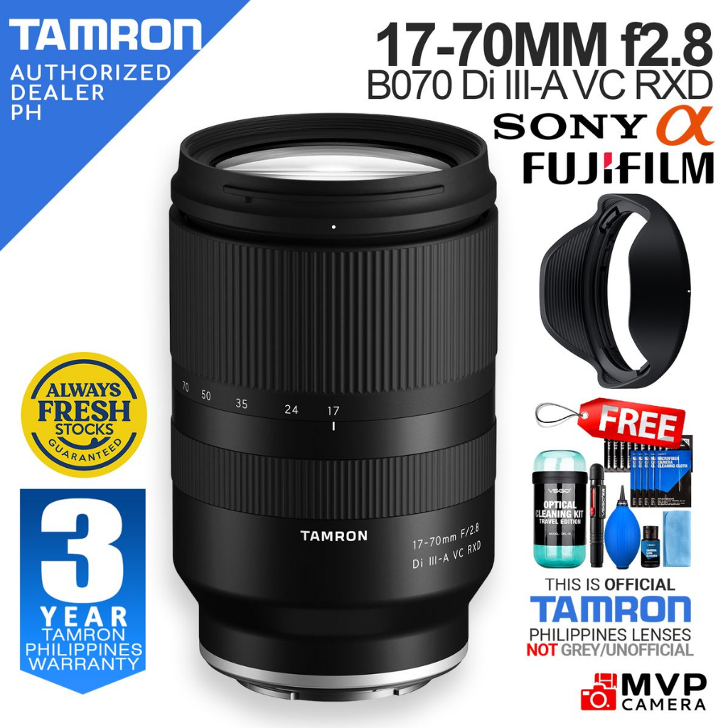 [OFFICIAL PH] TAMRON B070 B070X B070S 1770mm f2.8 Di IIIA VC RXD Zoom