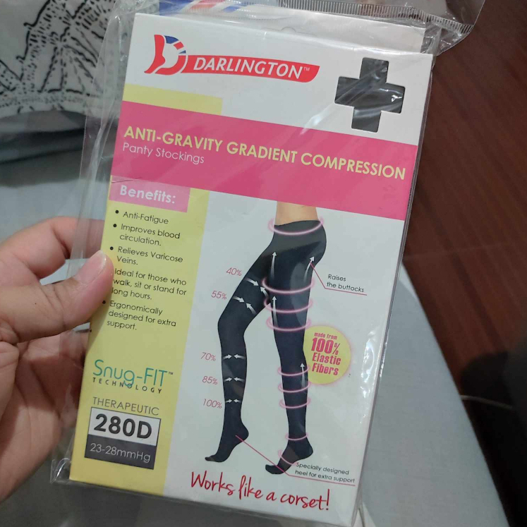 Darlington Anti-Gravity Gradient Compression Panty Stockings ...