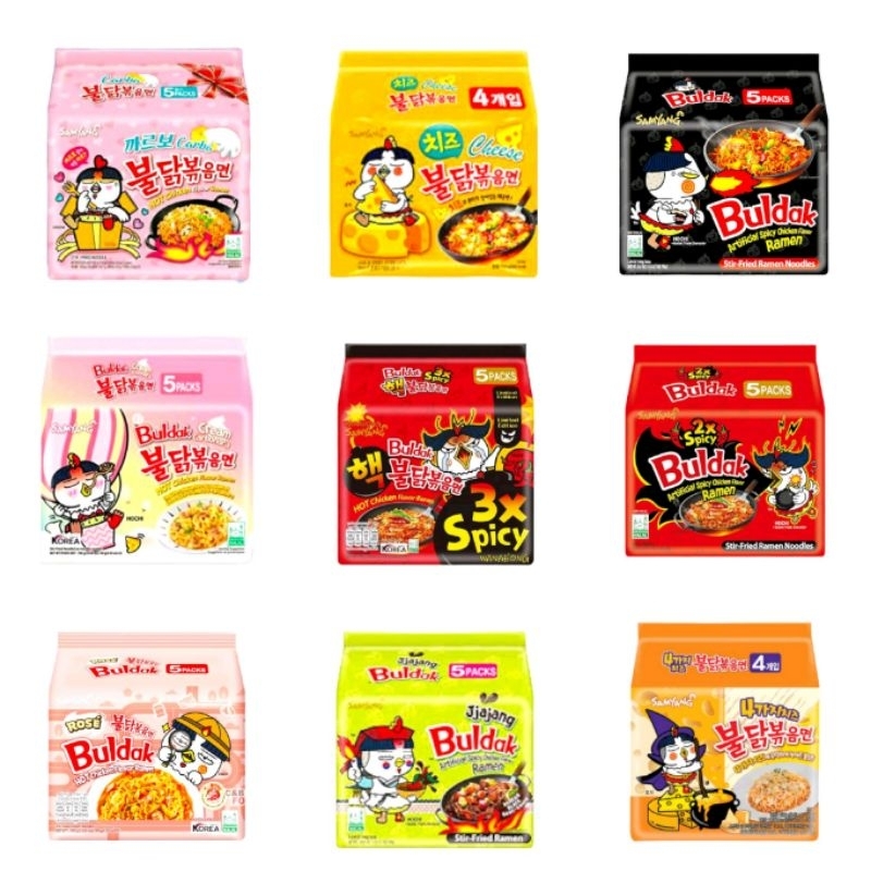 Samyang Noodles Pack 650g Shopee Philippines