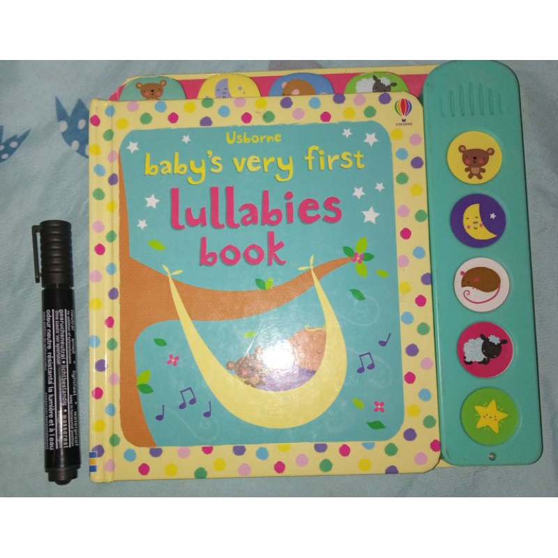 Lullabies Book (Boardbook, 5 lullabies) | Shopee Philippines