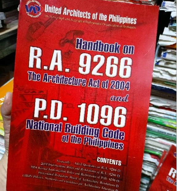 Handbook On R.A 9266 the architecture act of 2004 | Shopee Philippines