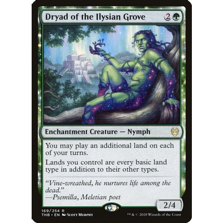 Dryad Of The Ilysian Grove - Theros Beyond Death (THB) | Shopee Philippines