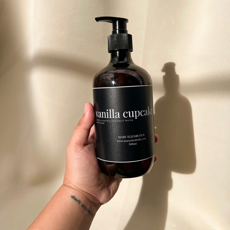 Vanilla Cupcake Body Wash for Skin Lightening Mary Elizabeth R