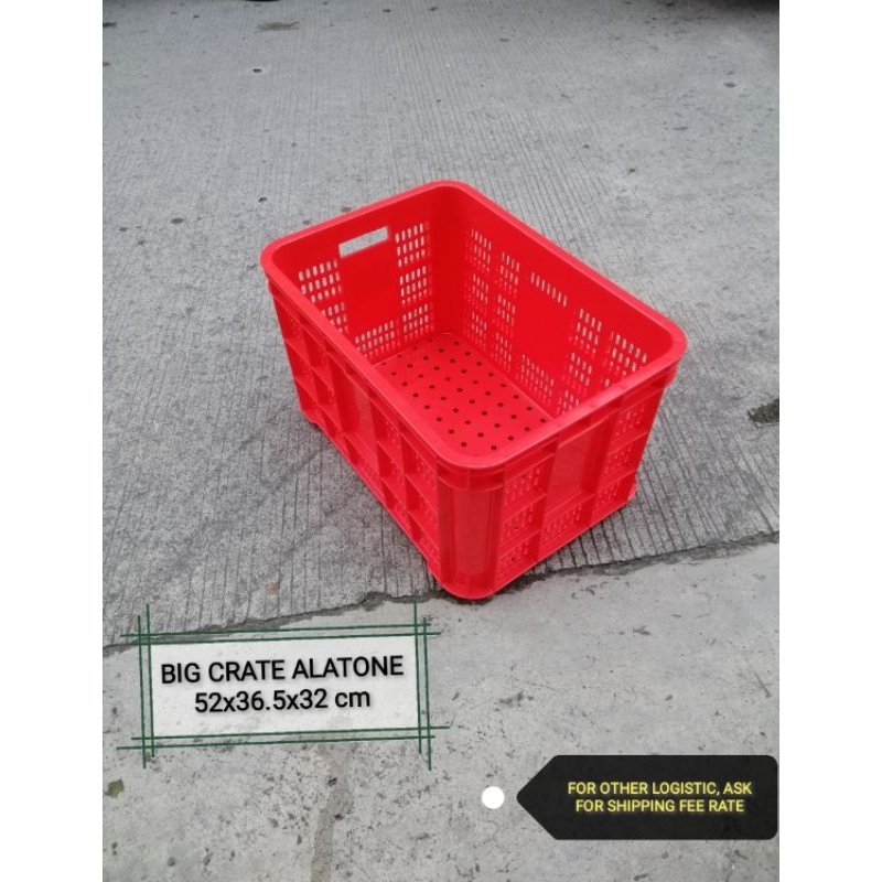 alatone crate fruit crates tray stackable (for other logistic, sf not