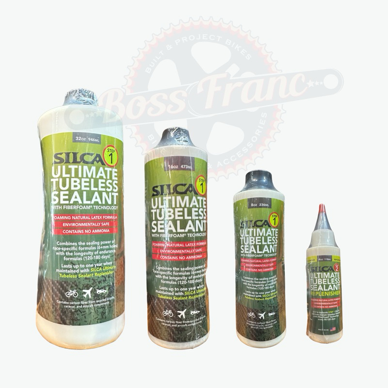 Sigillante Tubeless SILCA Con FIBERFOAM - Per MTB, Strada E Gravel (8 Once) - Foto 3