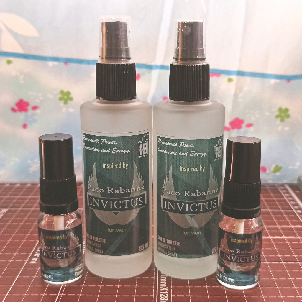 TENSCENTS Inspired invictus Oil Based Perfume for Men Fresh Sporty