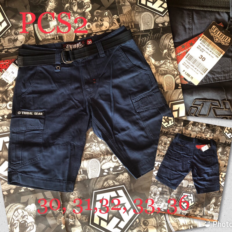 Tribal Cargo Short (original) Shopee Philippines