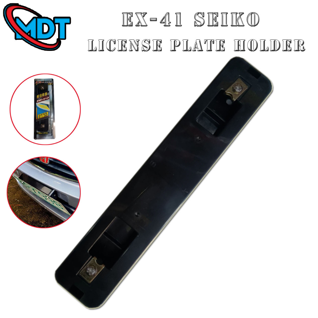 EX-41 Plate Number Car Racing License Plate Frame Holder Universal ...