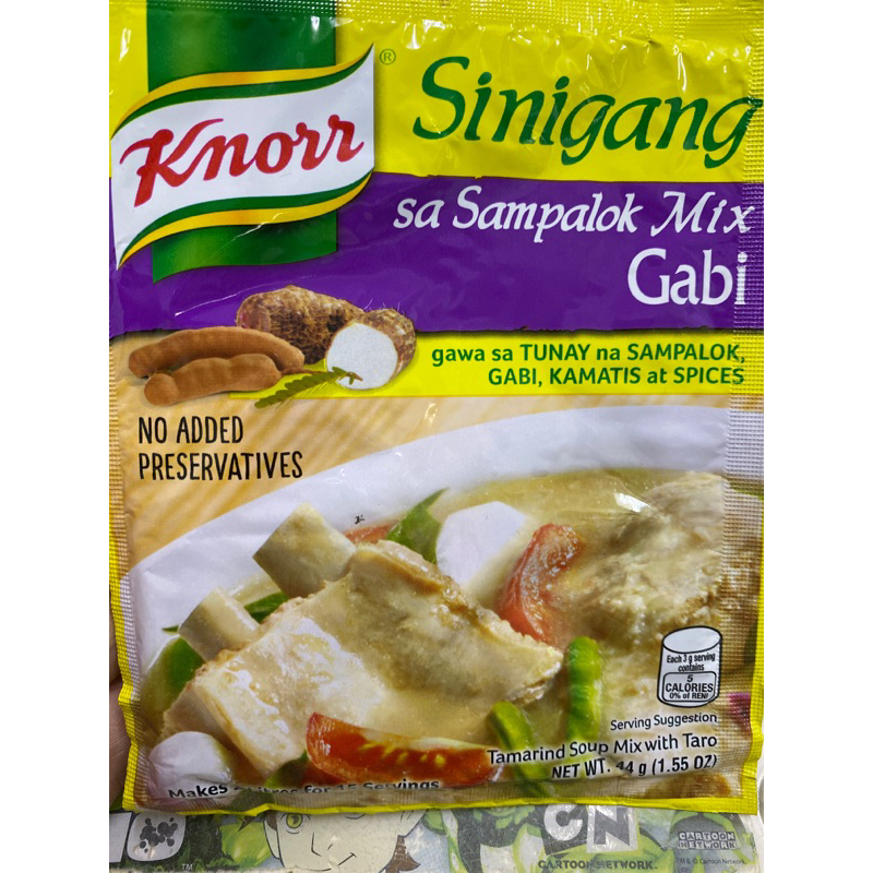 Knorr Sinigang Sa Sampalok Original Gabi 44g Shopee Philippines