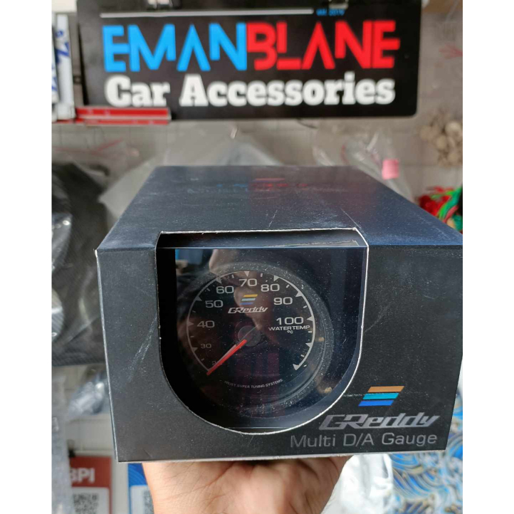 GReddy Multi D/A LCD Digital Display Gauge With Digital Volt Display ...