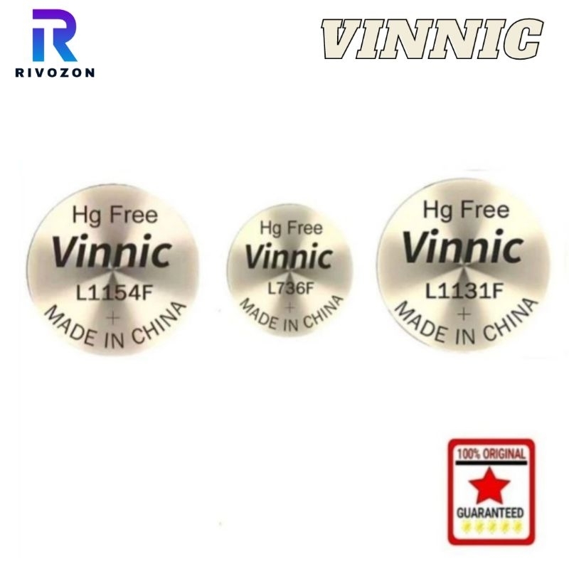 Vinnic battery L1154F L1131F L736F 1.55V Alkaline Battery bilang kilala