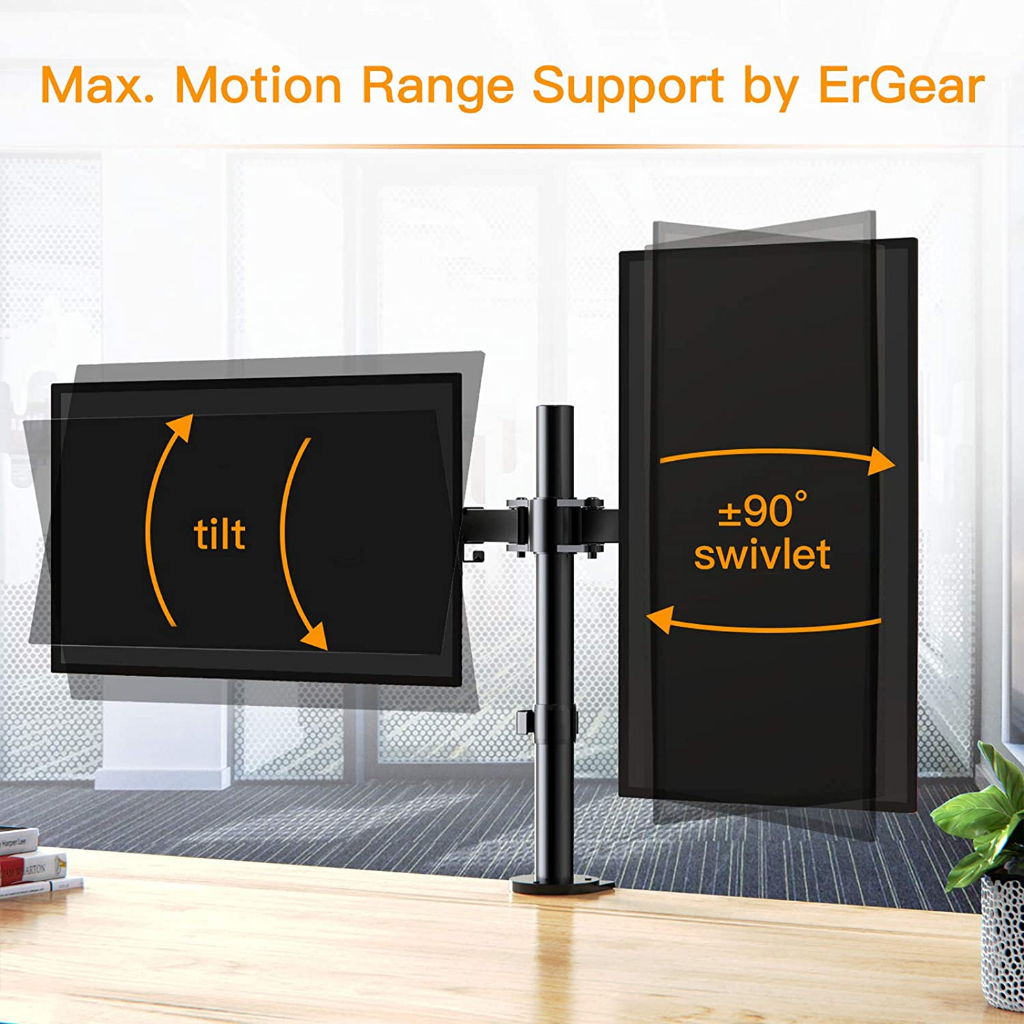 Dual Monitor Mount Bracket Computer Monitor Bracket for1027“ monitor