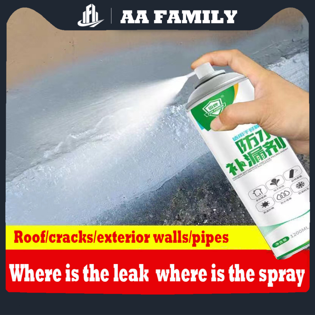 Quick Seal Flexible Rubber Coating (700ml) Waterproof Spray Sealant Flexible Rubber Coating