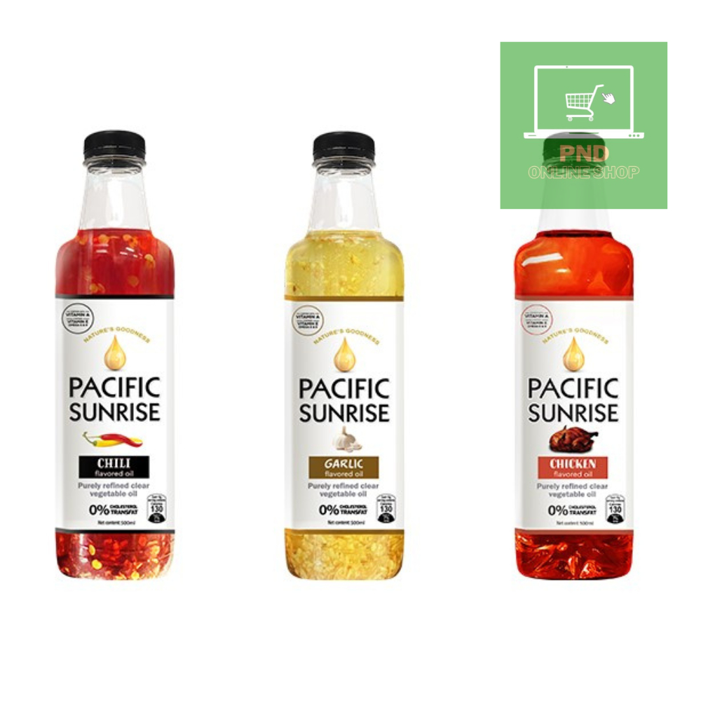 Pacific Sunrise Flavored Oil Chili Oil Garlic Oil Chicken Inasal