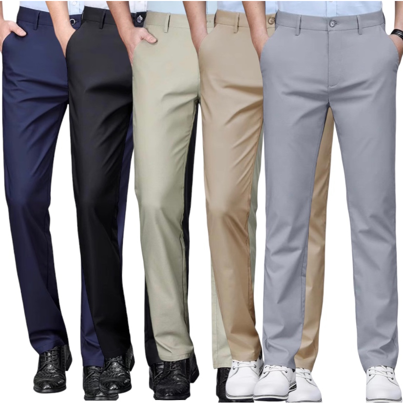 SKU:9001# 6 COLOR PLAIN SUIT PANTS/TROUSER PANTS/SLACKS PANTS NEW ...