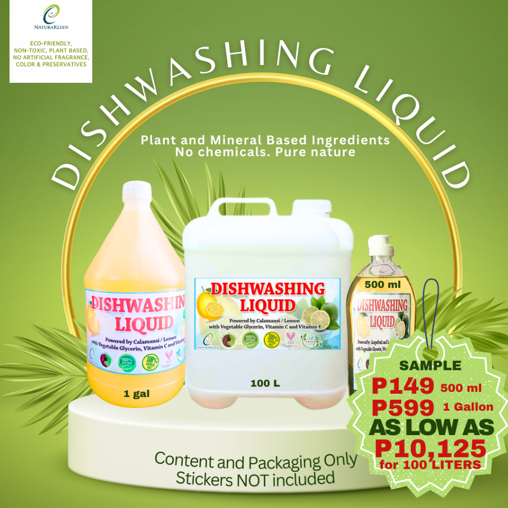 NATURAL DISHWASHING LIQUID Shopee Philippines