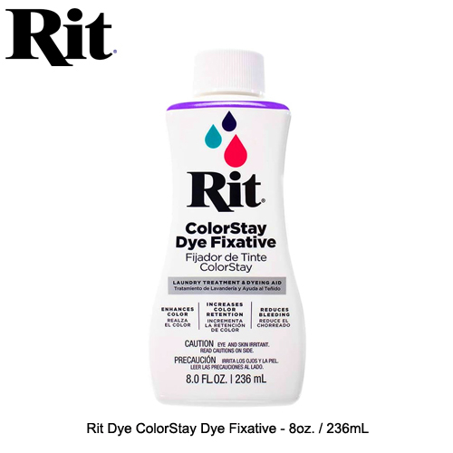 Rit Dye Liquid Fabric Dye Black 8 oz (236mL) Powder All Purpose 31.9g